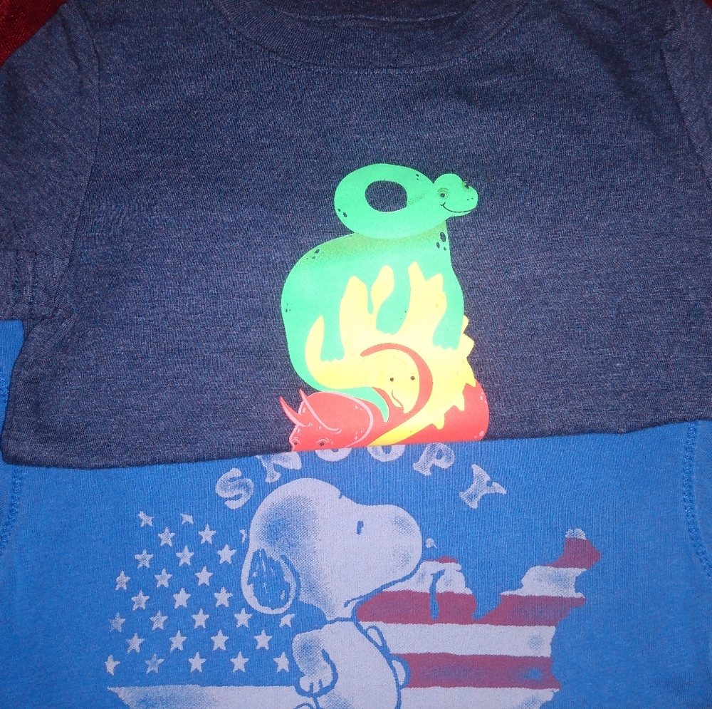 Two shirts.
